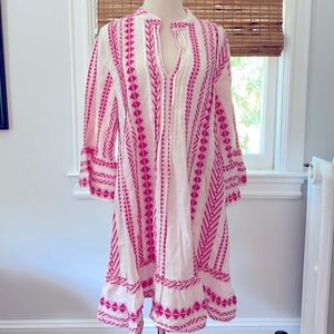 NWOT Pink XL Boo Gemes caftan dress